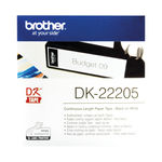 BROTHER LARGE WHT TAPE 62MM X 30.48M