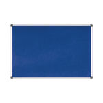 BiOffice Felt Board Blue Aluminium Frame 600x900mm FA0343170
