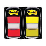 Post-it 1 Inch Index Dual Pack Red Yellow OEM: 3M59870