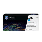 HP 651A Cyan LaserJet Toner Cartridge | CE341A