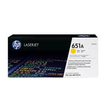 HP 651A Yellow LaserJet Toner Cartridge | CE342A