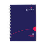 Graffico A5 Wirebound Hard Cover Notebook | 500-0511