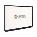 BiOffice Whiteboard 600x900 Black Frame MB0700169