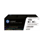 HP 410X High Yield Black LaserJet Toner Cartridge, Dual Pack | CF410XD