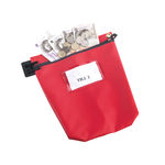 Gosecure Cash Bag With Window Red | CB1R