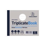 Challenge 105 x 127mm Carbonless Triplicate Book, Pack of 5 | 100080471