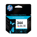 HP 344 Tri Colour Inkjet Cartridge 14ml | C9363EE