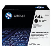 Image of HP 64A Black LaserJet Toner Cartridge | CC364A