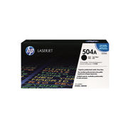 Image of HP 504A Black LaserJet Toner Cartridge | CE250A