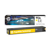 Image of HP 913A Yellow Ink Cartridge | F6T79AE