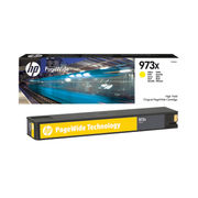 Image of HP 973X High Capacity Yellow Ink Cartridge | F6T83AE