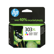 Image of HP 303XL High Capacity Tri-Colour Ink Cartridge | T6N03AE