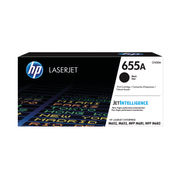 Image of HP 655A Black Original LaserJet Toner Cartridge CF450A