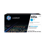 Image of HP 655A Cyan Original LaserJet Toner Cartridge CF451A