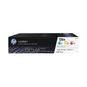 Image of HP 126A Colour Laserjet Toner Tri Pack | CF341A