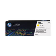 Image of HP 312A Yellow Laserjet Toner Cartridge | CF382A