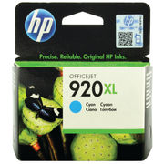 Image of HP 920XL High Capacity Cyan Ink Cartridge | CD972AE