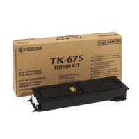 View more details about Kyocera KM2560/3060 Laser Toner Cartridge Black TK-675