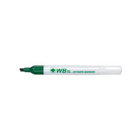 View more details about Green Chisel Tip Whiteboard Marker (Pack of 10)