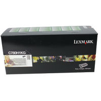 View more details about Lexmark C78X Black Toner Cartridge - High Capacity C780H1KG