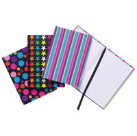 A6 Fashion Assorted Notebooks, Pack of 10
