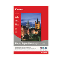 View more details about Canon SG-201 A3 Photo Paper + (Pack of 20) 1686B026