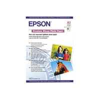 View more details about Epson A3 Premium Glossy Photo Paper 255gsm (Pack of 20) C13S041315