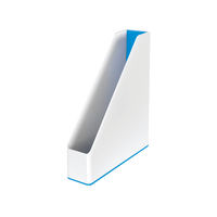 View more details about Leitz WOW Magazine File Dual Colour White/Blue 53621036