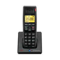 View more details about BT Diverse 7100 R DECT Cordless Phone Additional Handset Black 048442