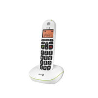 View more details about Doro DECT Cordless Telephone Big Button White PHONEEASY 100W