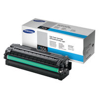 View more details about Samsung CLT-C506L High Yield Cyan Toner Cartridge | SU038A