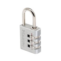 View more details about Master Lock Aluminium Combination Padlock 30mm 630EURD