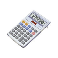 View more details about Sharp White and Grey 10-Digit Semi-Desktop Calculator EL334FB