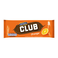 View more details about McVities Club Orange Biscuits, Pack of 8 - 16726