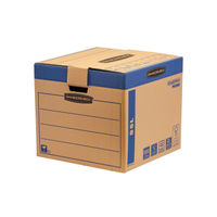 View more details about Bankers Box Large Brown Green Moving Box (Pack of 5) - 6205301