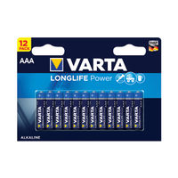 View more details about VARTA High Energy Alkaline AAA Batteries, Pack of 12 - 4903121482