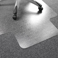 View more details about Floortex Advantagemat PVC Lipped Chair Mat for Carpets up to 6mm Thick 1200x900x22mm Clear 119225LV