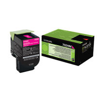 Lexmark 702HM Magenta High Yield Toner Cartridge