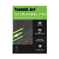 View more details about Technik Art Drawing Pad A3 90gsm XPC3