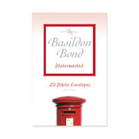 View more details about Basildon Bond Duke White Small Envelopes, 95 x 143mm, 10 Packs x 20 - JD90421