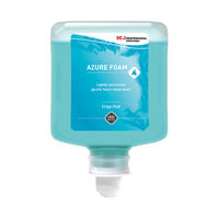 View more details about Deb Refresh Azure Foam Wash 1 Litre Cartridge (Pack of 6) AZU1L