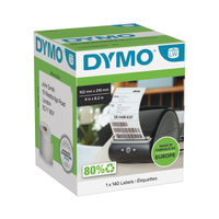 View more details about Dymo LabelWriter DHL Shipping Labels 140 Per Roll 102 x 210mm Self-Adhesive Whit