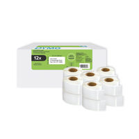 View more details about Dymo LabelWriter Return Address Labels 25 x 54mm Self-Adhesive White (Pack of 12