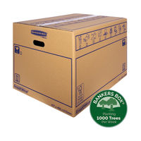 View more details about Bankers Box SmoothMove 460 x 410 x 610mm Moving Box, Pack of 10 - 6207501
