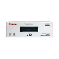 View more details about Canon 712 Black Laser Toner Cartridge - 1870B002AA