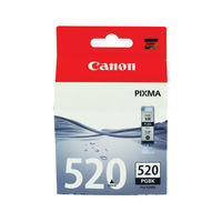 View more details about Canon PGI-520BK Inkjet Cartridge Black 2932B001