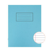 View more details about Silvine 229 x 178mm Blue Ruled Exercise Books, Pack of 10 | EX104