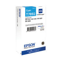 View more details about Epson T7892 XXL Cyan Extra High Yield Inkjet Cartridge C13T789240 / T7892