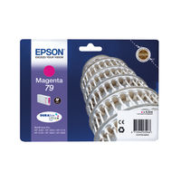 View more details about Epson 79 Ink Cartridge DURABrite Ultra Tower of Pisa Magenta C13T79134010