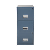 View more details about Pierre Henry 3 Drawer Maxi Filing Cabinet A4 Dark Grey